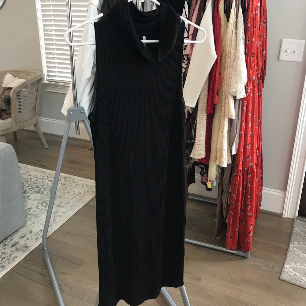 Lani California Sleeveless Cowl Neck Dress